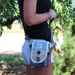 Body-Cross Natural Hemp & Jhari Travel Bag