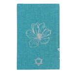 Blue Gratitude Journal with Silver Lining - 120 pages - I am Thankful For