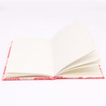 Cotton Bound Notebooks 20x15cm - 96 pages - Pink Floral
