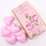 Blooming Pink Bliss Bath Heart Gift Set