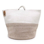 Cotton Rope Laundry / Storage Big Basket 45x40cm - Beige
