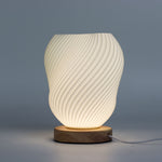 New Wave Lamp - USB - 3 settings - Shell Twisted