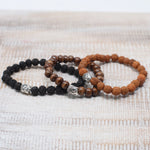 Darkwood Beads & Buddah Bangle