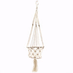 Macrame Pot Holder - Single Small Pot