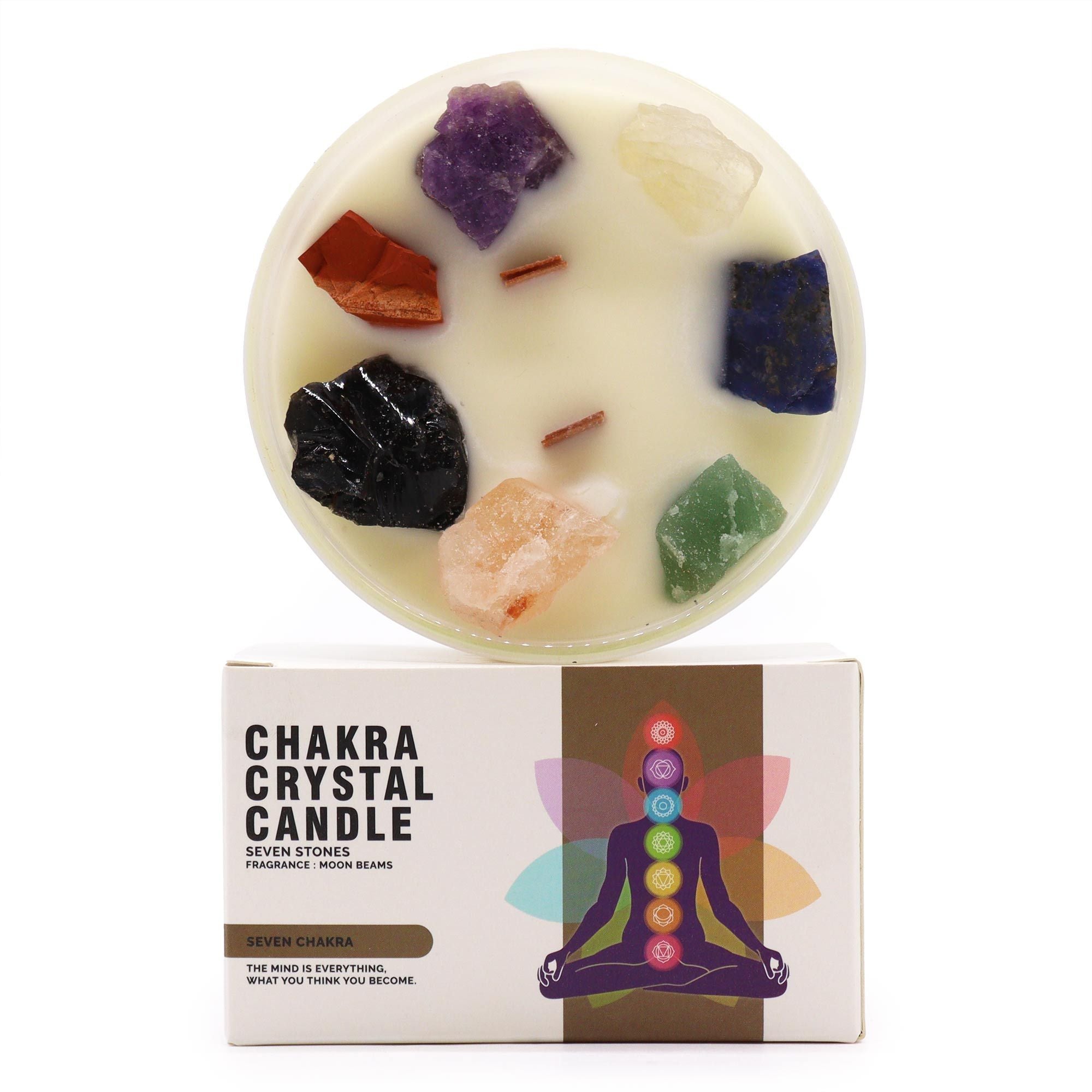Gemstone Crystal Candles