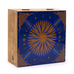 Hop Hare Big Enameled Square Box - The Sun