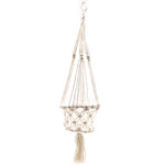 Macrame Pot Holder - Single Small Pot