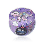 Art Tin Candle - Assorted Design - Sea life - Rasberry
