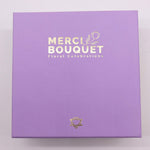 Square Box - Lavender Rose & Carnation