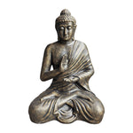 Large Antique Gold Buddha Meditation in Stupa - 1.5m