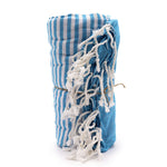 Cotton Pario Towel - 100x180 cm - Sky Blue