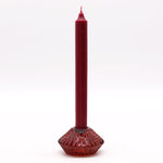 Flower Flip Dinner Candle / Tealight Holder - Vampire Red
