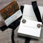 Silver & Gold Earring - Luna Balance
