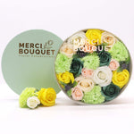 Round Box - Spring Celibrations - Yellow & Greens