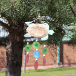 Aqua Turtle Carving and Copis Drop