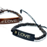 Coco Slogan Bracelets - #Love