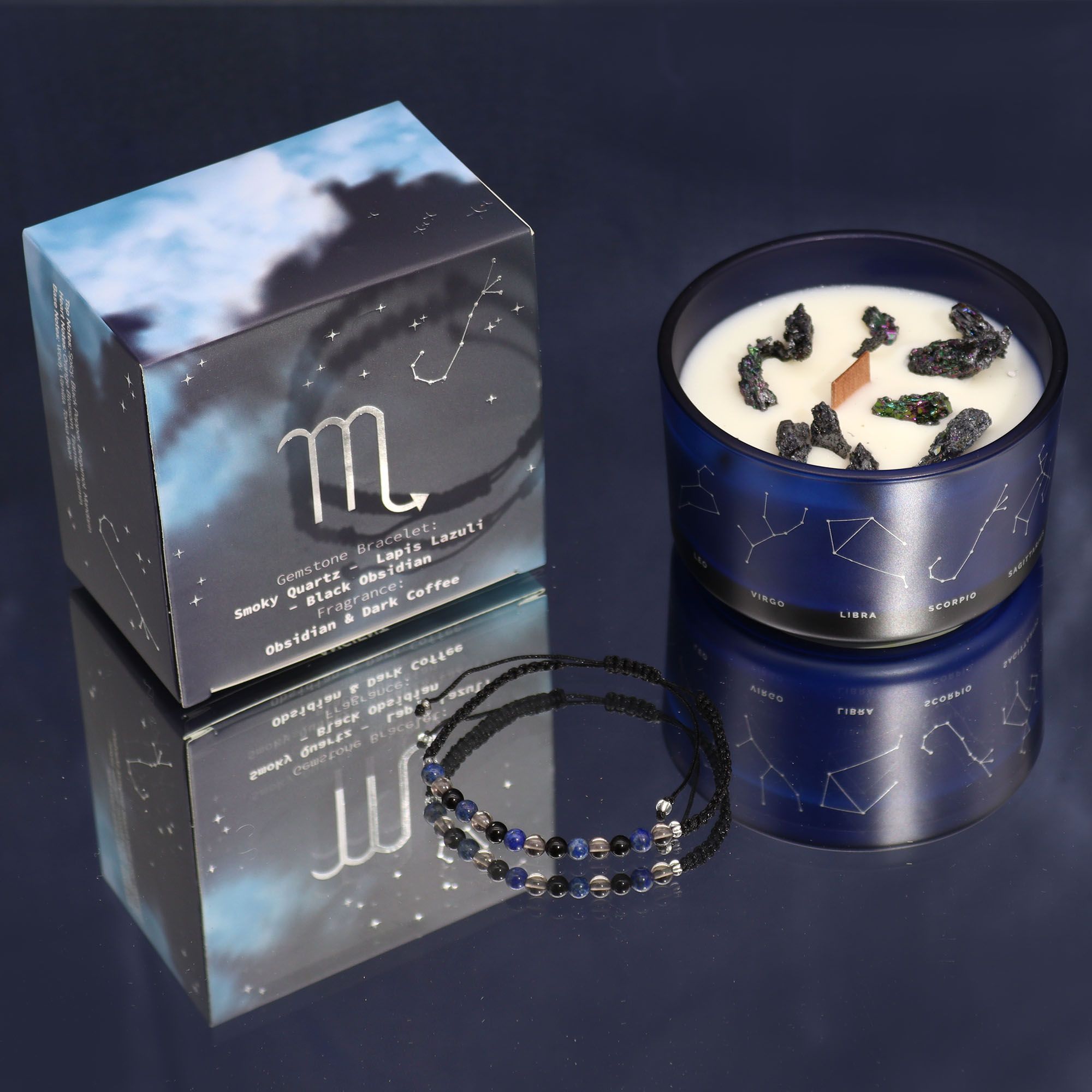Gemstone Candles