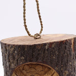 Tree Trunk Face - Bird House - Wise Owl