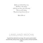 Agnes + Cat Botanical Soy Wax Candle - Lakeland Mocha