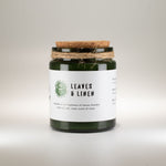 Greenman Woodwick Soy Candle - Leaves & Linen