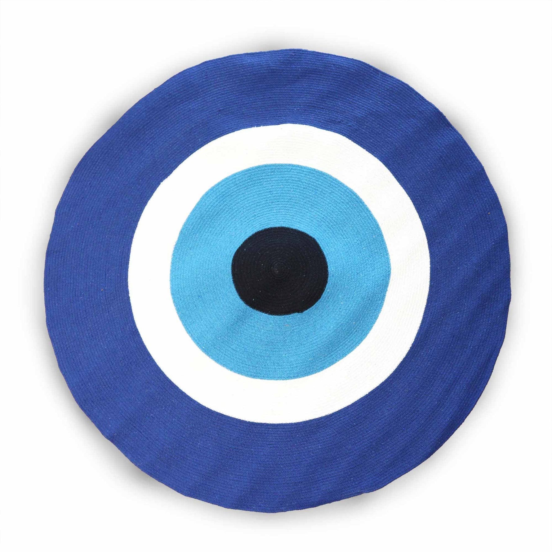 Cotton Rope Evil Eye Rug