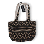 Nomad Sari Jacquard Natural Wander Muse Bags - Desert Loom