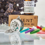 Aromatherapy Diffuser Necklace - Music Notes 25mm