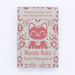 Fortune Cats Playing & Oracle Cards- Maneki Neko Deck