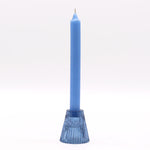 Flip Dinner Candle / Tealight Holder - Royal Blue