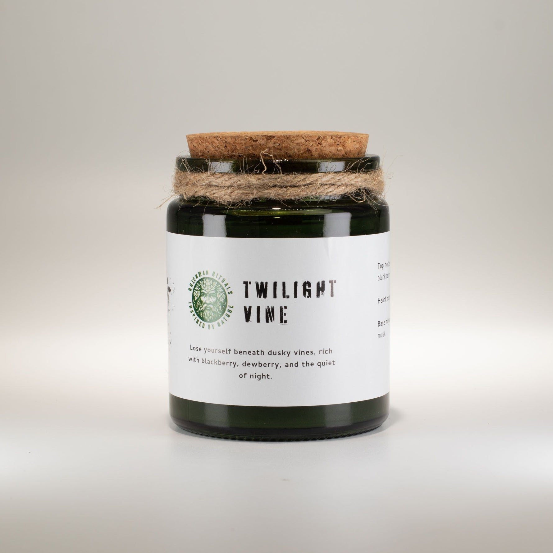 Greenman Woodwick Soy Candle - Twilight Vine