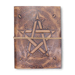Assorted Esoteric Leather Notebooks - 15x11.5 cm