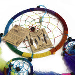 Bali Dreamcatchers - Small Heart - Rainbow