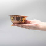 Copper Ritual Bowl with Tree of Life  12x5cm
