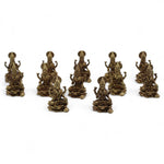 Brass Miniature Gods - Laxmi (11gms)  - 30mm