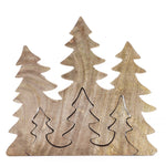 Lost in the Forrest - Three Trees 3D Wooden Decoration - 20x23cm
