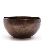 Large Indian Moon Phase Singing Bowl - (approx 850g) - 17cm