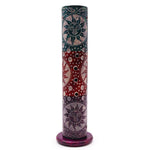 Soapstone Round Tower Incense Holder - Suns
