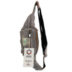 Cotton Hemp Style Belt (or Fanny) Bag - Blue