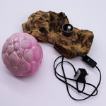 DriftGlow Lamp Crackle Lotus Flower Shade - Purple