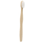 Bamboo Toothbrush - White - Family Pack of 4 - Med Soft