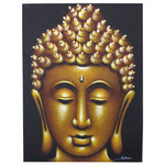Buddha Painting - Gold Sand Finish