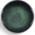 Extra Loud - Mushroom Singing Bowl - Moss Green (23x10.5cm, 1.3kg)