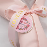 Large Pink Roses Bouquet - Love is Eternal -  Gift Card