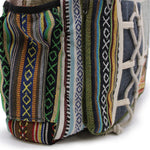 Large Backpack - Rope & Pockets Style
