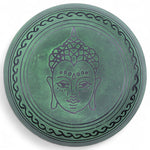 Extra Loud - Mushroom Singing Bowl - Moss Green (23x10.5cm, 1.3kg)