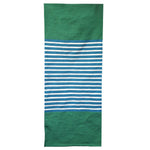 Indian Cotton Rug - 70x170cm - Blue/ Green