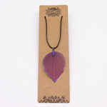 Necklace - Bravery Leaf - Multicoloured
