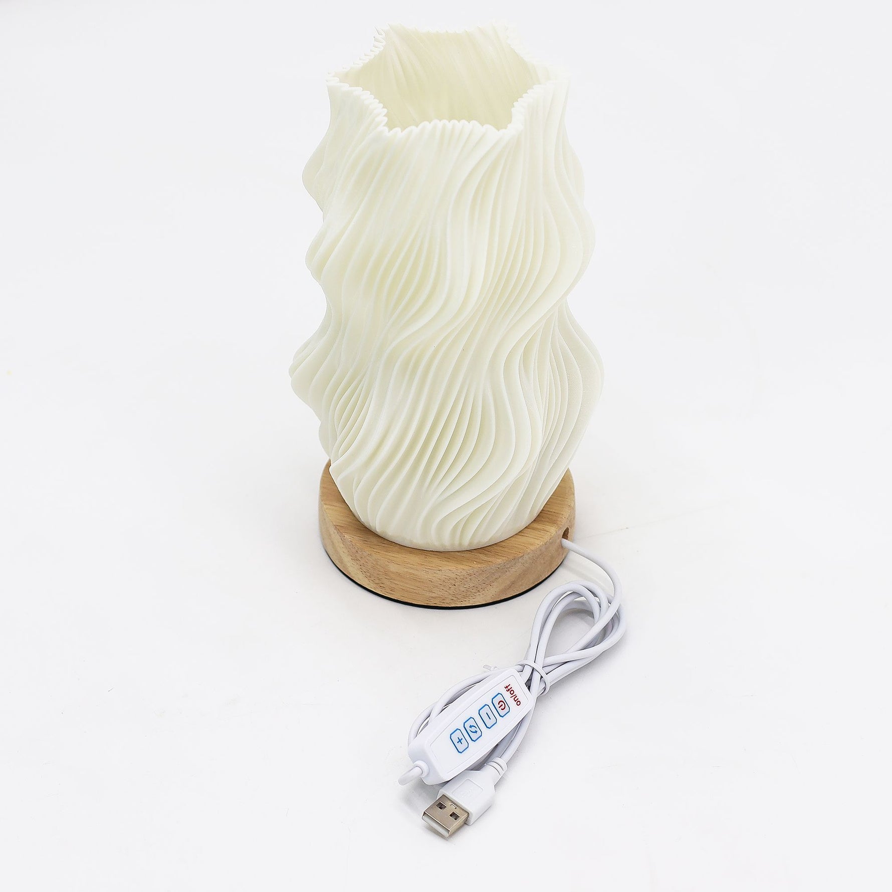 New Wave Lamp - USB (C) - 3 settings - Star Twisted